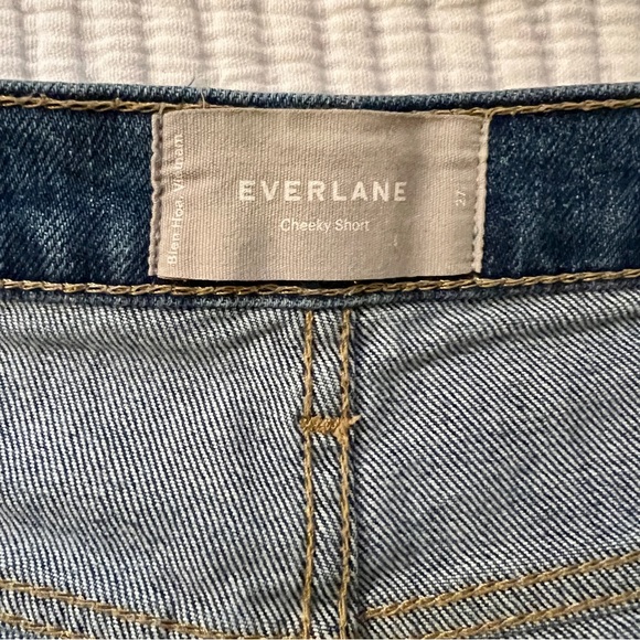 Everlane denim cheeky shorts - Picture 7 of 9